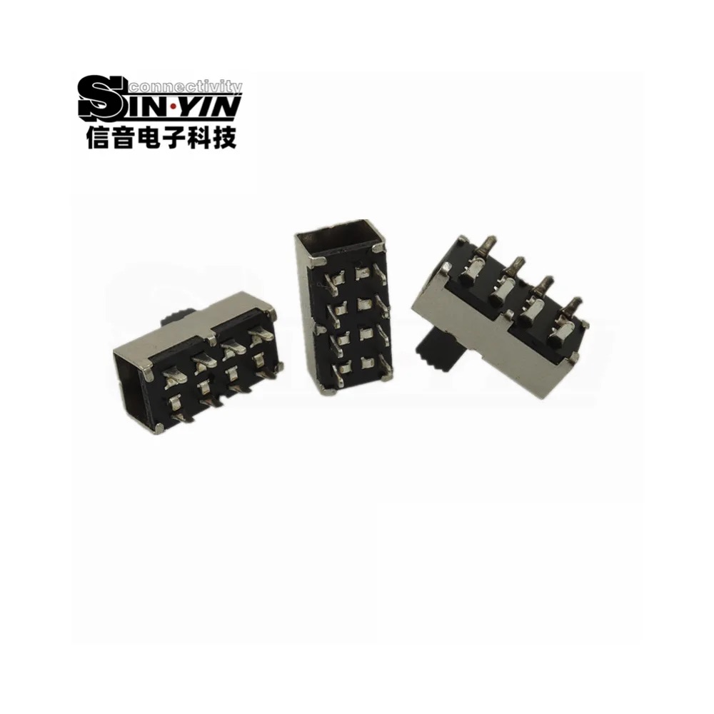 SS-23H21 直柄拨动开关 直插安装｜PCB板载控制与档位选择-5