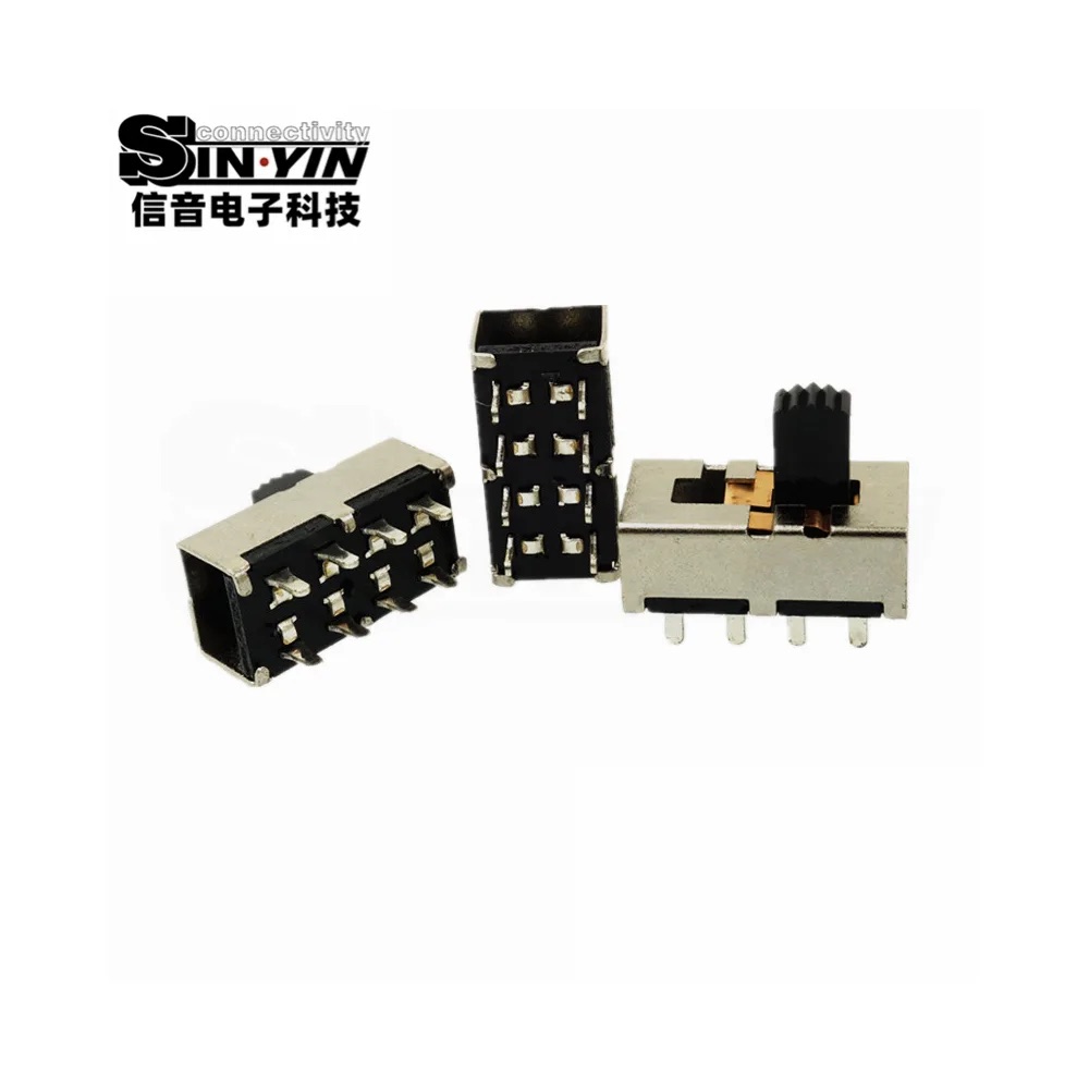 SS-23H21 直柄拨动开关 直插安装｜PCB板载控制与档位选择-6