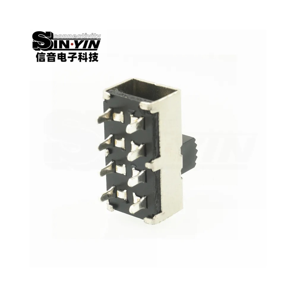 SS-23H21 直柄拨动开关 直插安装｜PCB板载控制与档位选择-4