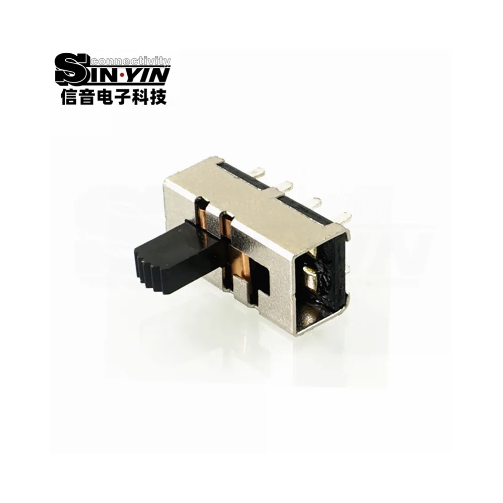 SS-23H21 直柄拨动开关 直插安装｜PCB板载控制与档位选择