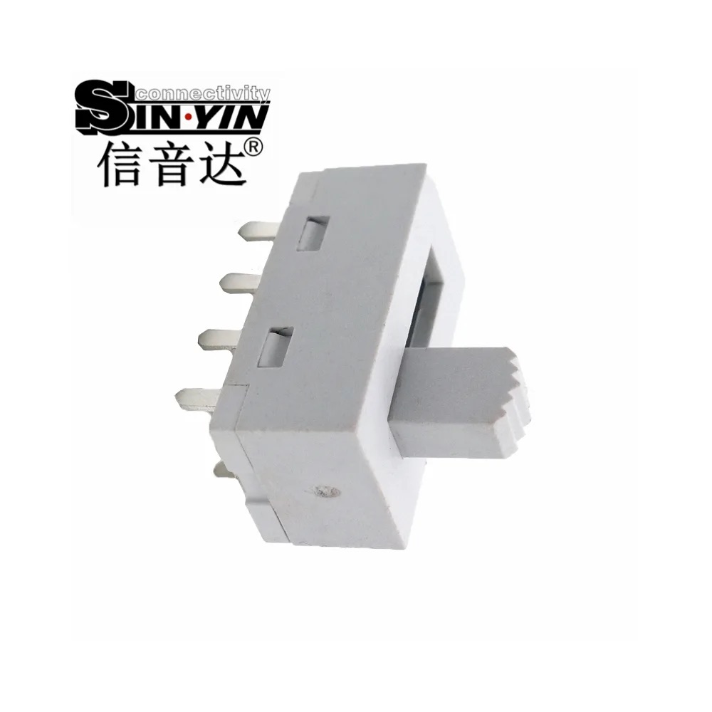 SS-23H26 直柄拨动开关 直插安装｜PCB板载控制与档位选择-2