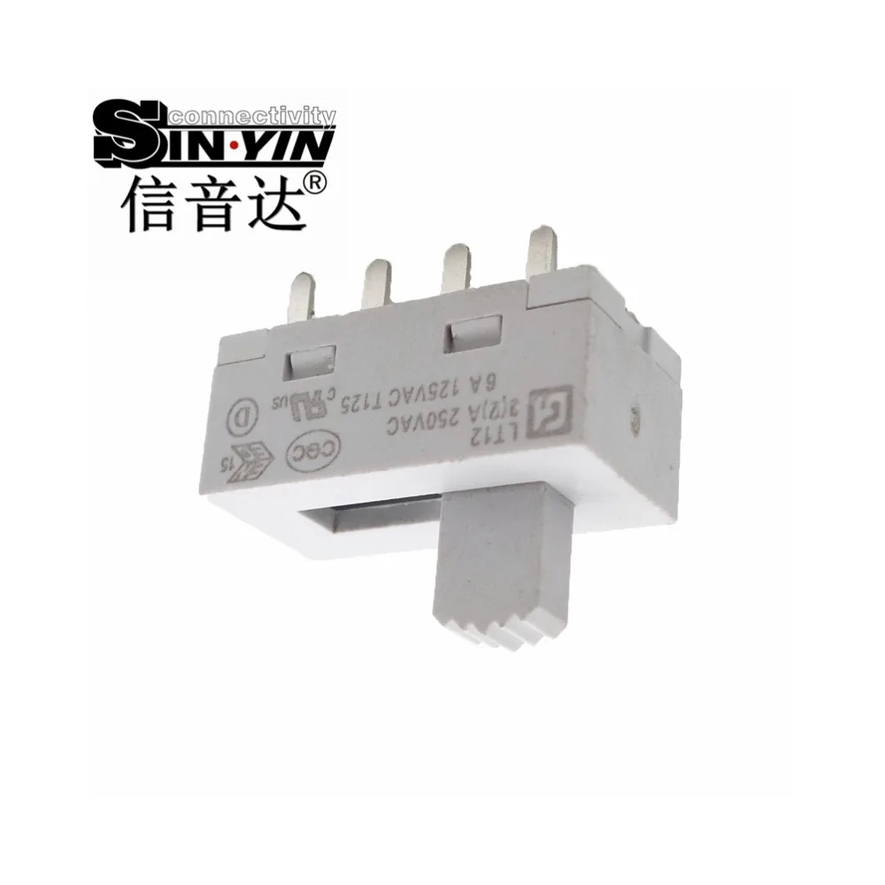 SS-23H26 直柄拨动开关 直插安装｜PCB板载控制与档位选择-4