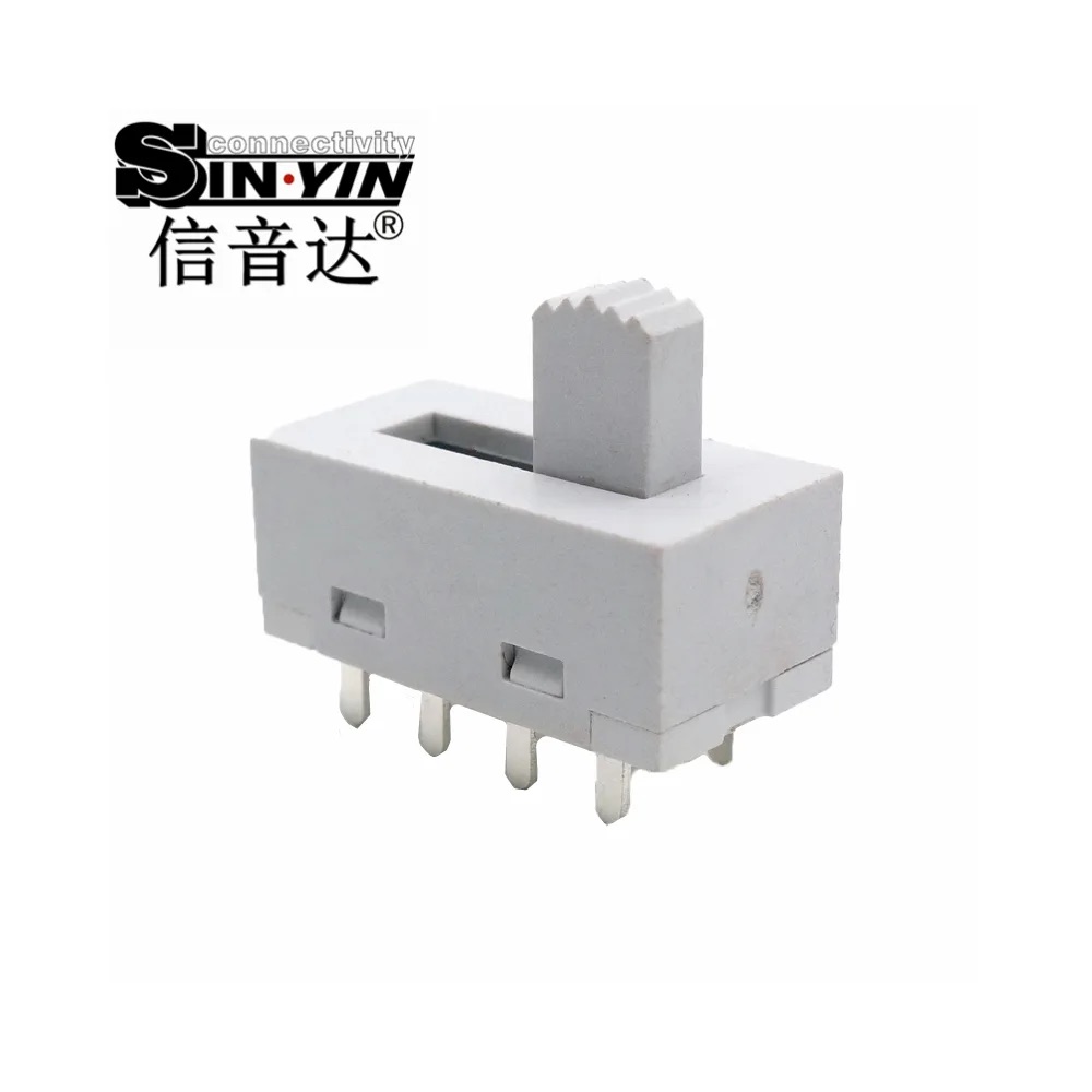 SS-23H26 直柄拨动开关 直插安装｜PCB板载控制与档位选择