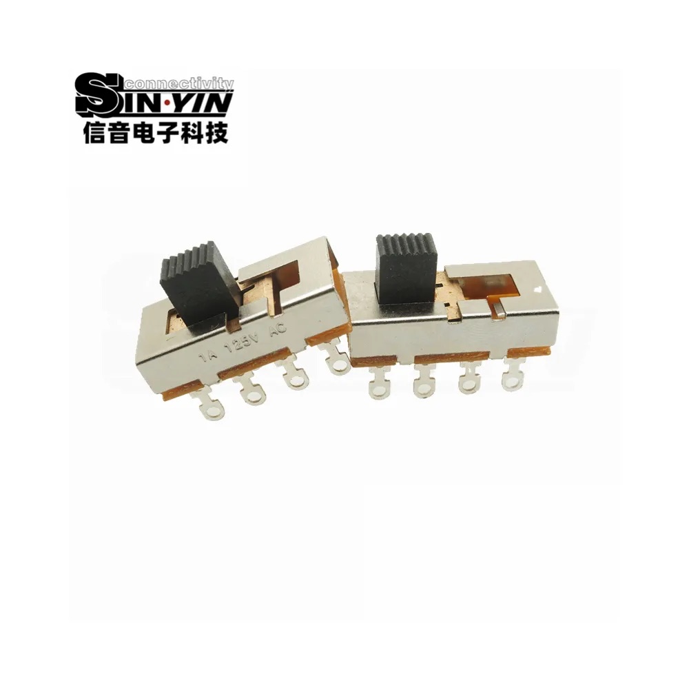SS-23L02 直柄拨动开关 2P3T 直插安装｜PCB板载控制与档位选择-7