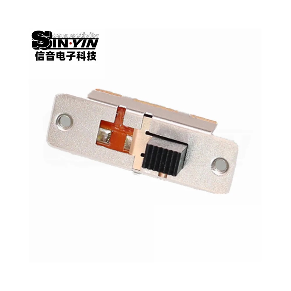 SS-23L03 直柄拨动开关 2P3T 直插安装｜PCB板载控制与档位选择-4