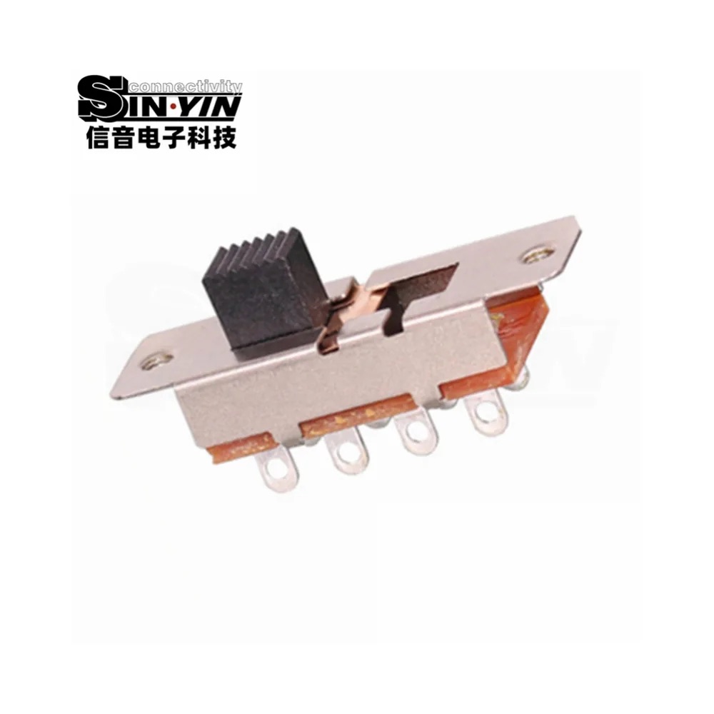 SS-23L03 直柄拨动开关 2P3T 直插安装｜PCB板载控制与档位选择-6