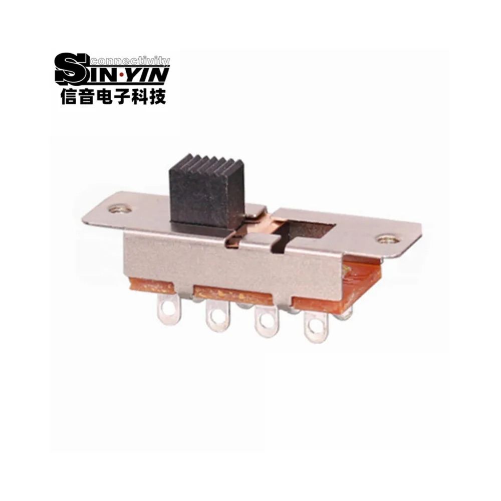 SS-23L03 直柄拨动开关 2P3T 直插安装｜PCB板载控制与档位选择-5