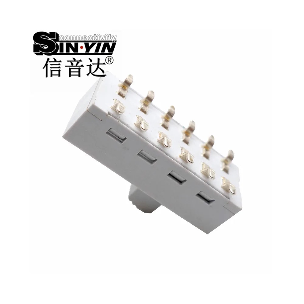 SS-25H25SMD 直柄拨动开关 2P5T 贴片安装｜面板控制与多档功能切换