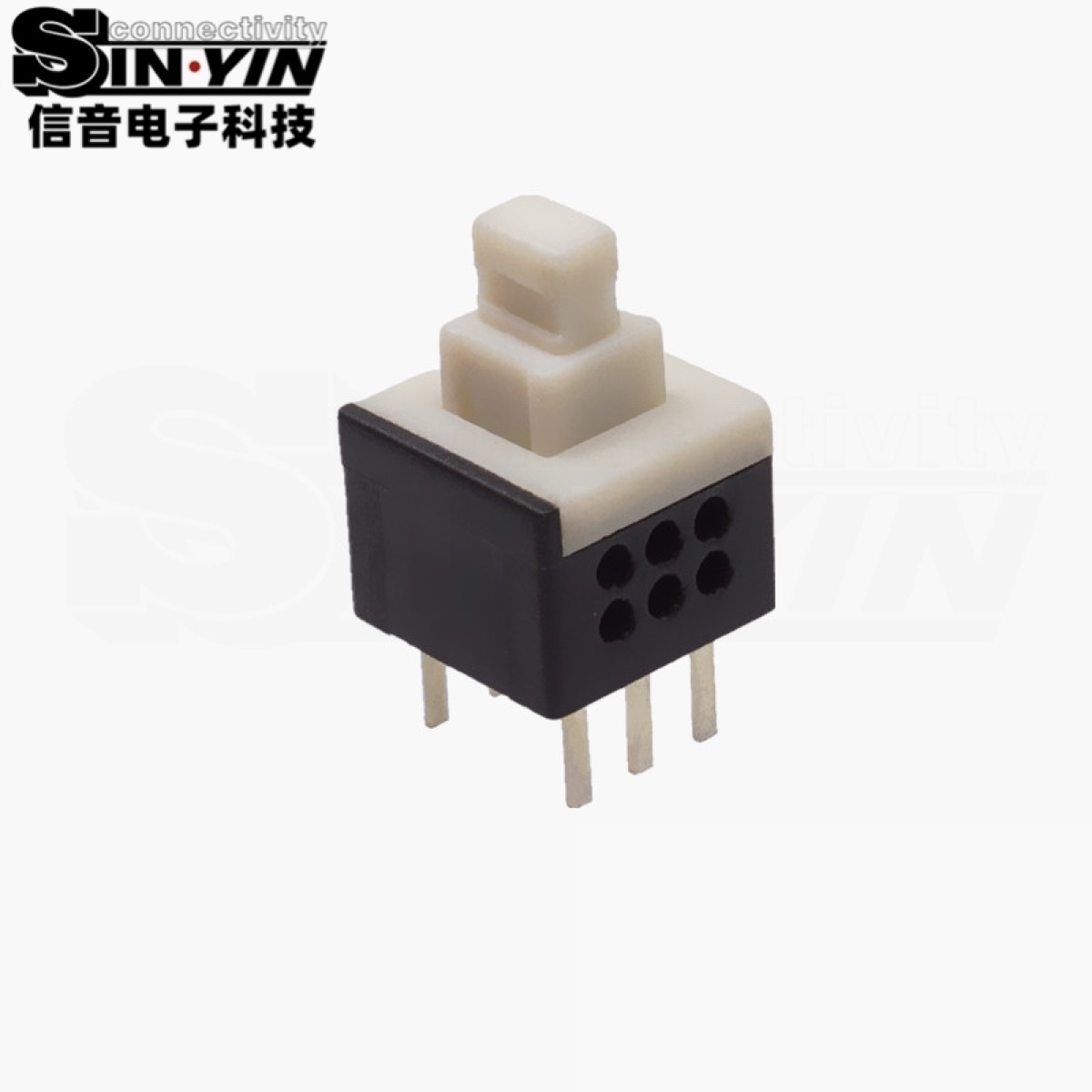 7×7高头按键开关 自锁/无锁 插件安装｜仪器面板按键控制