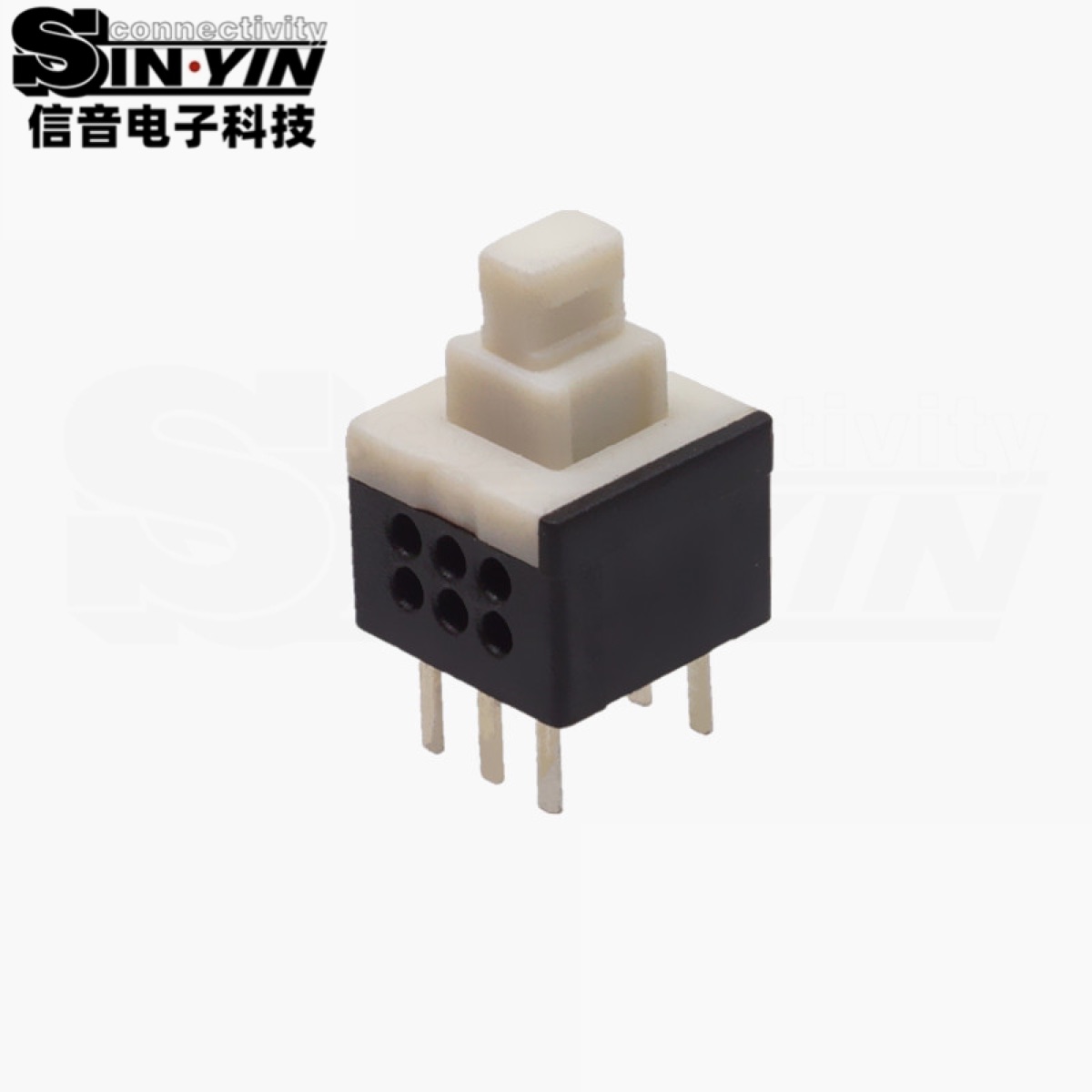 7×7高头按键开关 自锁/无锁 插件安装｜仪器面板按键控制-2